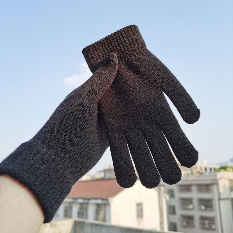 Men's and Women's Knitted Wool - Wool Glove Lined 评论和价格