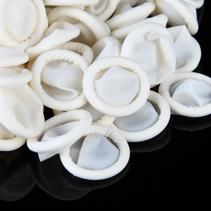 100Pcs Disposable Latex Finger - Latex Disposable Glove 评论和价格