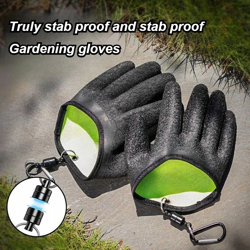 Gardening Magnetic Gloves Anti - Gardening Glove Waterproof 评论和价格