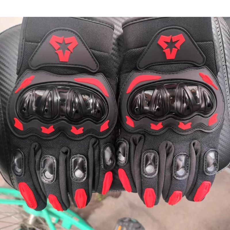 Touch Full-Finger Motorcycle R - Motorcycle Glove Knuckle 评论和价格