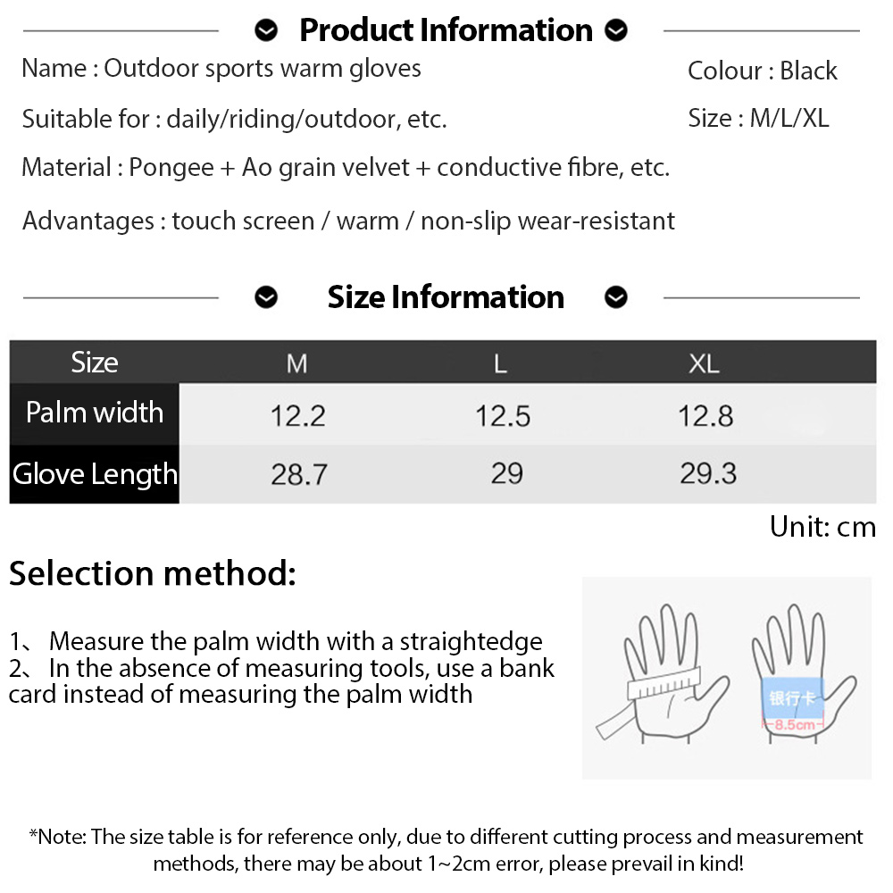 Men Winter Waterproof Cycling  - Gardening Glove Waterproof 评论和价格
