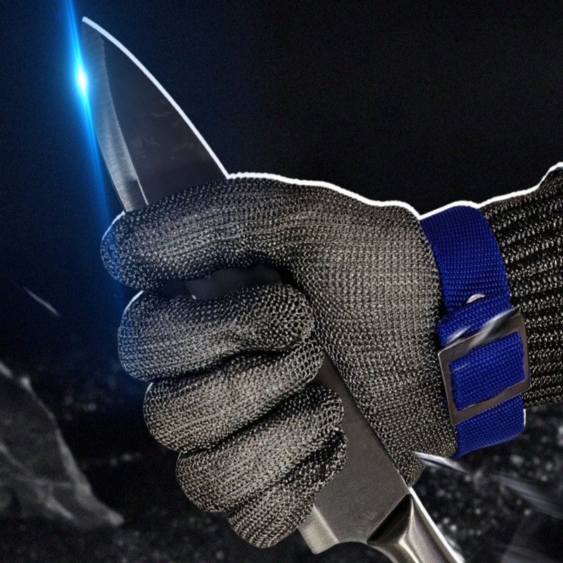Anti-cut Mesh Metal Glove Safe - Cut Resistant Glove 评论和价格