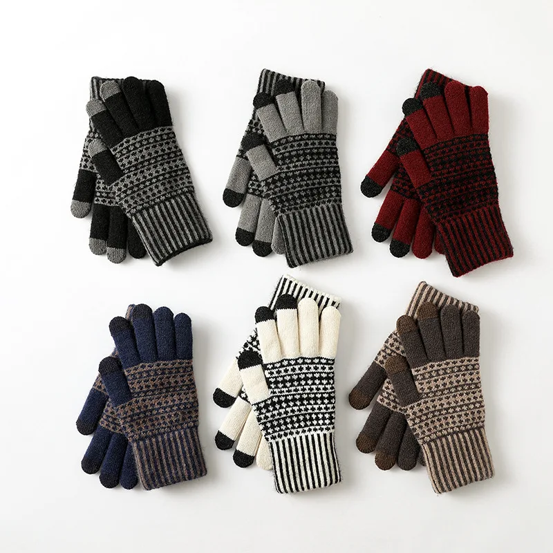 New Cross Border Touchscreen G - Wool Glove Lined 评论和价格