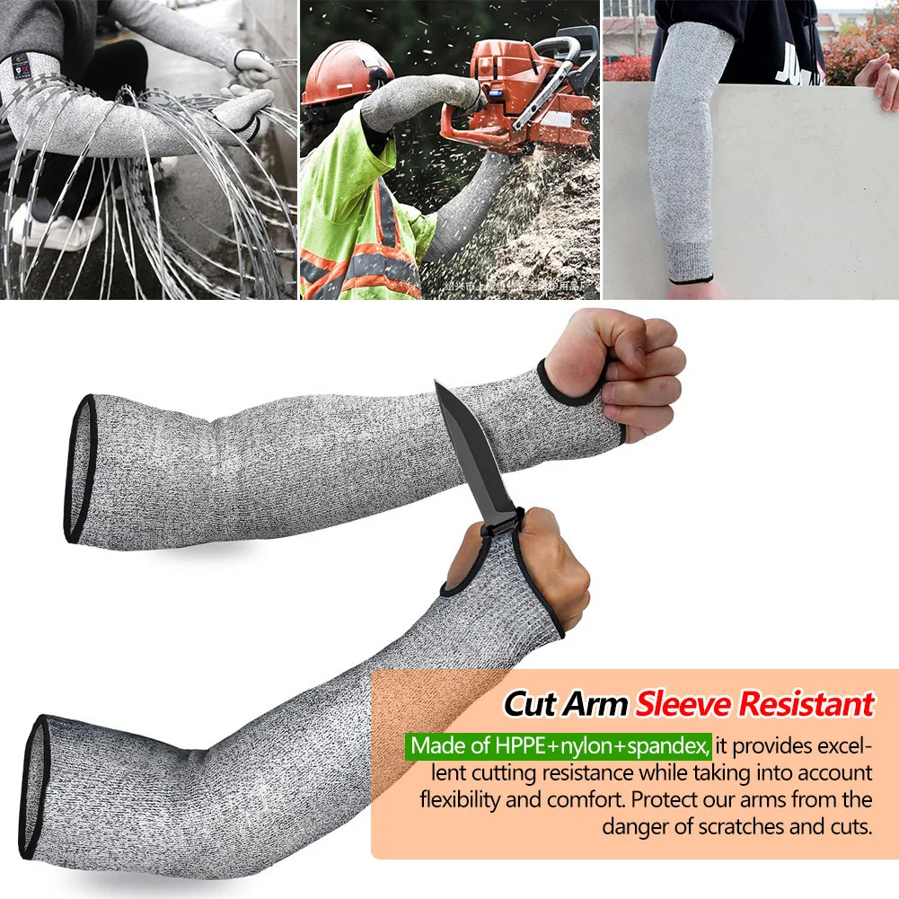 Safety Arm Sleeve Work Arm Wri - Cut Resistant Glove 评论和价格